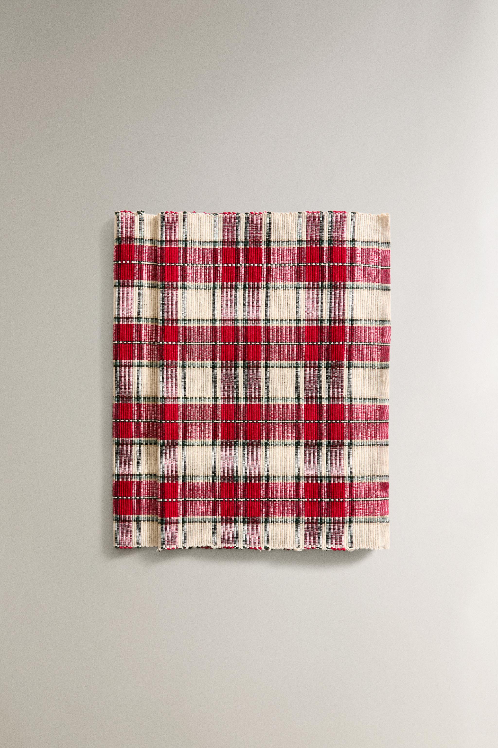 CHRISTMAS TARTAN PLACEMAT (SET OF 2)